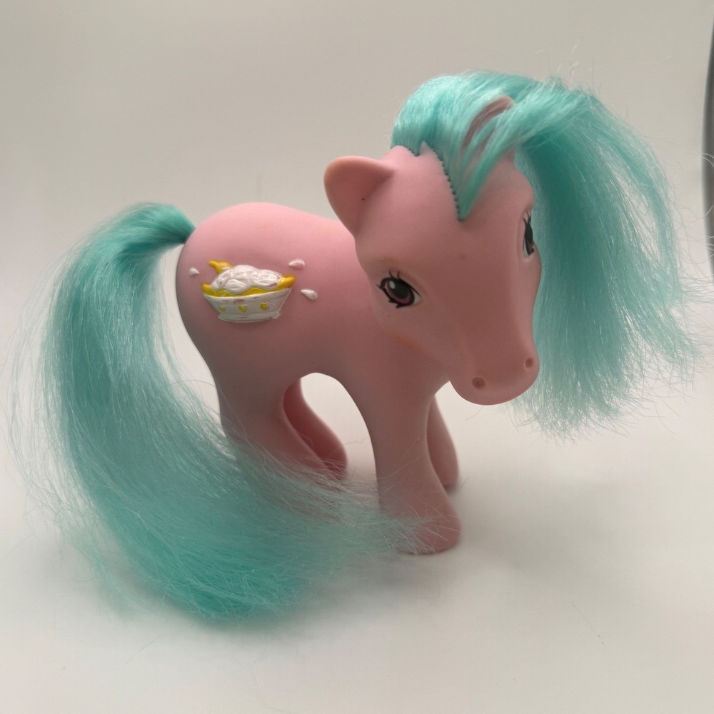 Vintage 1987 Hasbro My Little Pony G1 Banana Surprise Sundae Best MLP
